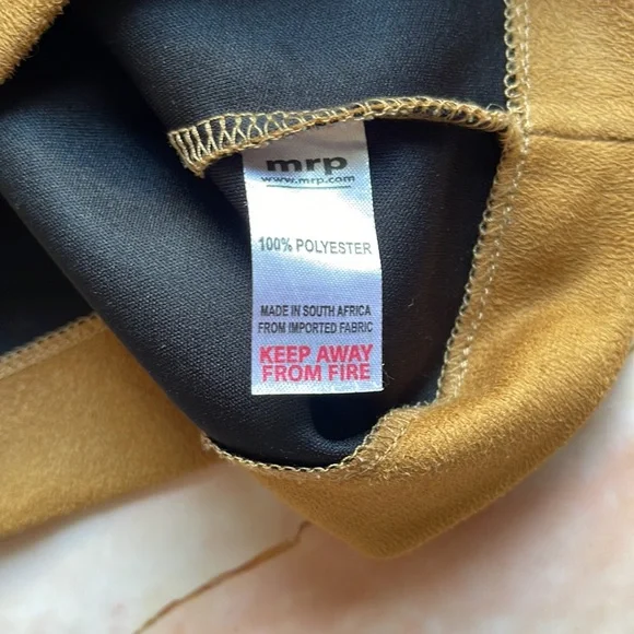 MRP | Faux suede button front mini skirt - Picture 6 of 6